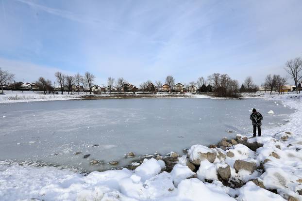 Sveta Nedelja: Zimska idila na jezeru Kipišće