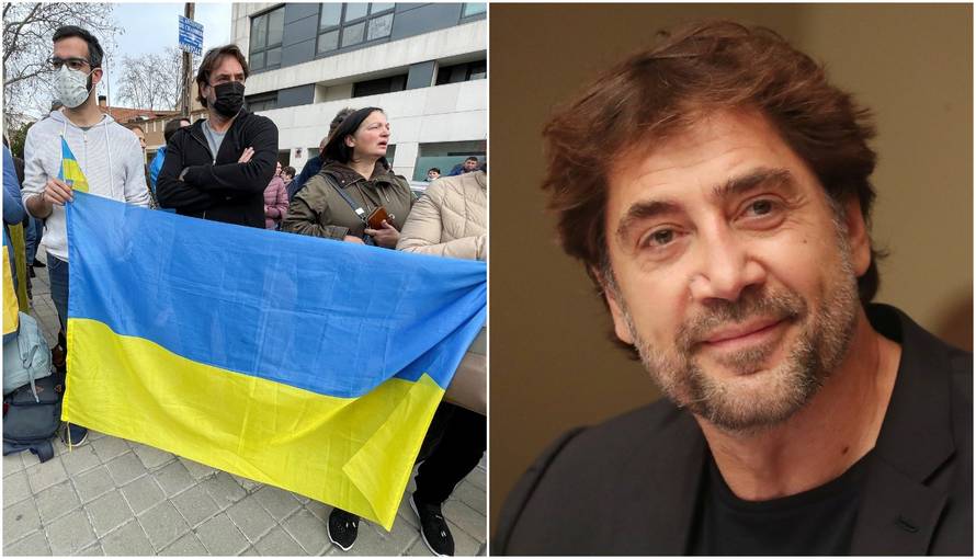 Javier Bardem pridružio se prosvjedu protiv ruske invazije: 'Osuđujem rat protiv Ukrajine'