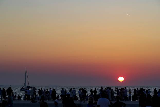 Zadar: Večernja šetnja zadarskom rivom