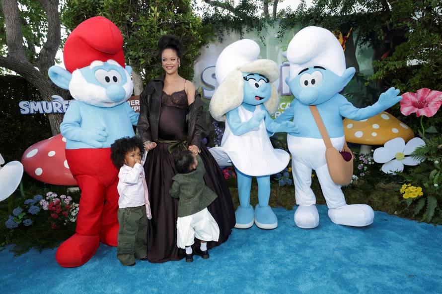 Premiere for the film "Smurfs" in Los Angeles