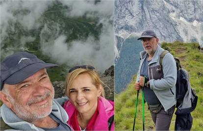 Šprajc i supruga Lidija u braku su 25 godina, godišnjicu slavili u planinama: 'Spektakularno'