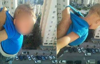 '1000 lajkova ili ga puštam!': Otac sina gurnuo kroz prozor
