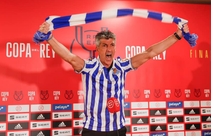 VIDEO Trener Real Sociedada je postao navijač i priredio šou