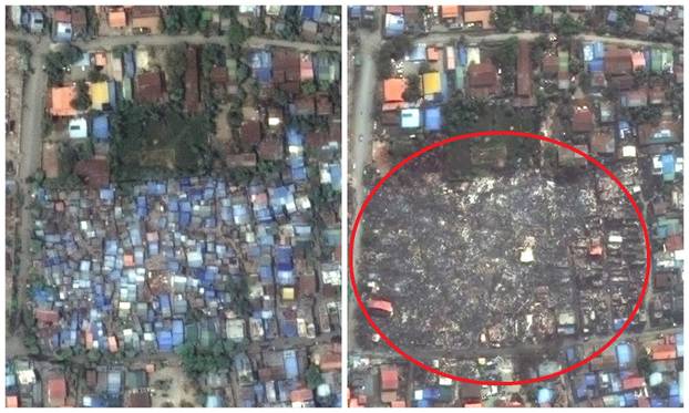 Preko 1600 mrtvih u Mjanmaru! Pogledajte satelitske snimke prije i poslije razornog potresa