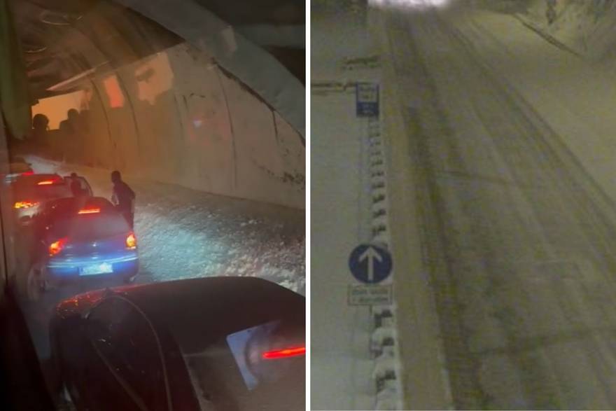 Putnici s A1: 'Vjetar je toliko jak da baca autobus. Vozimo se 20 km/h, stra&scaron;no...'