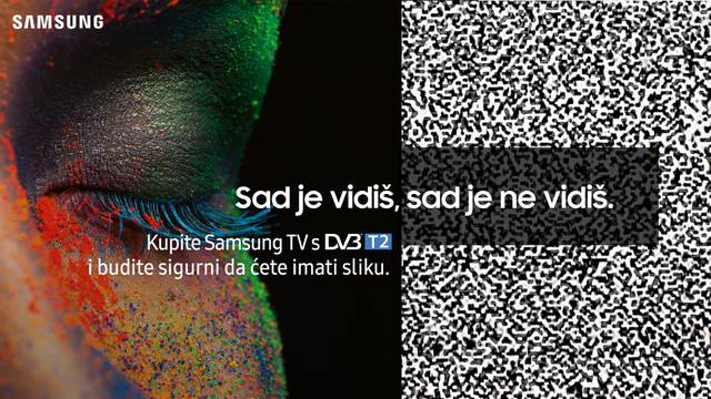 Neka vaš život bude digitalna simfonija – dočekajteDVB-T2 uz Samsung 4K televizore