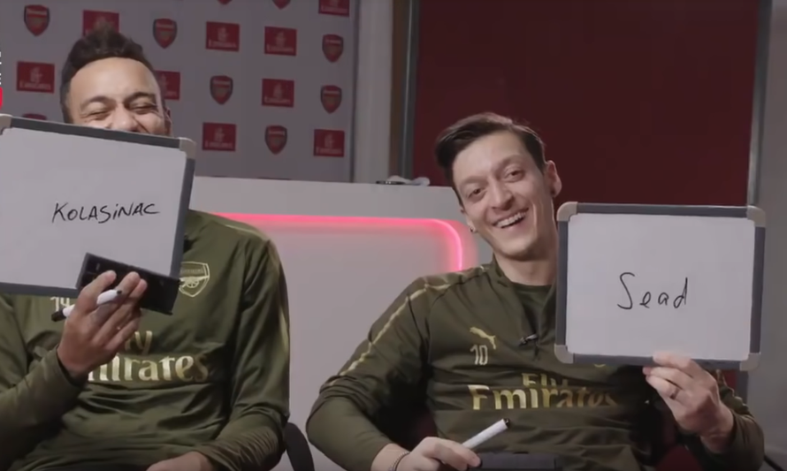 Özil prije pet mjeseci: Koga bih htio uza se u tučnjavi? Seada!