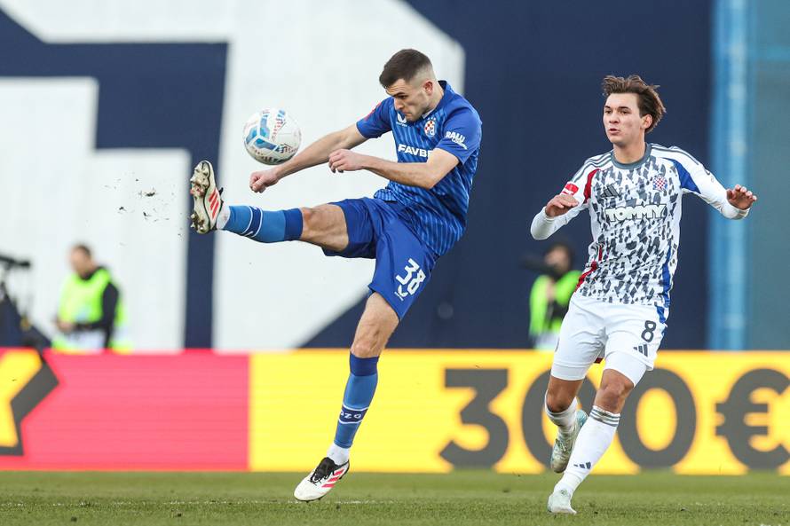 Zagreb: Utakmica Dinama i Hajduka u 24. kolu Prve HNL