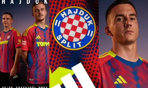 Hajduk je usred noći objavom zapalio navijače. A onda na Ultri predstavio gostujući dres