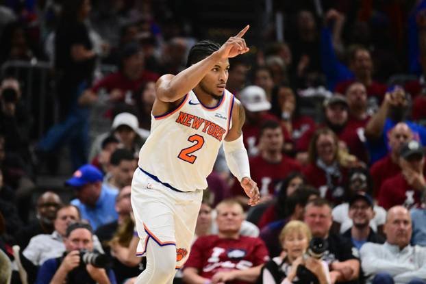 NBA: Playoffs-New York Knicks at Cleveland Cavaliers