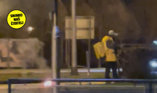 VIDEO U Zagrebu se zapalio električni bicikl. Eksplodirala mu baterija: Pozvana i policija