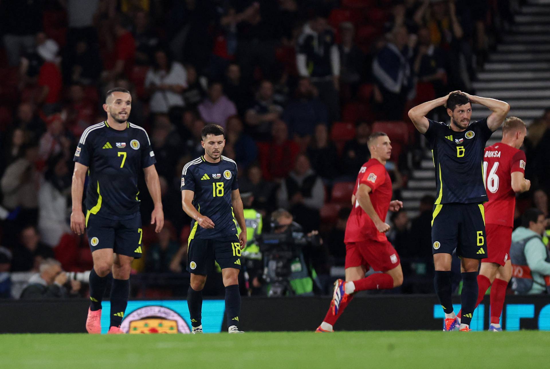 Nations League - League A - Group 1 - Scotland v Poland