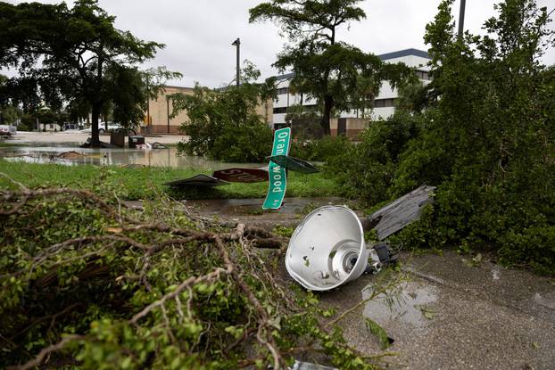 Hurricane Milton approaches Fort Myers, Florida