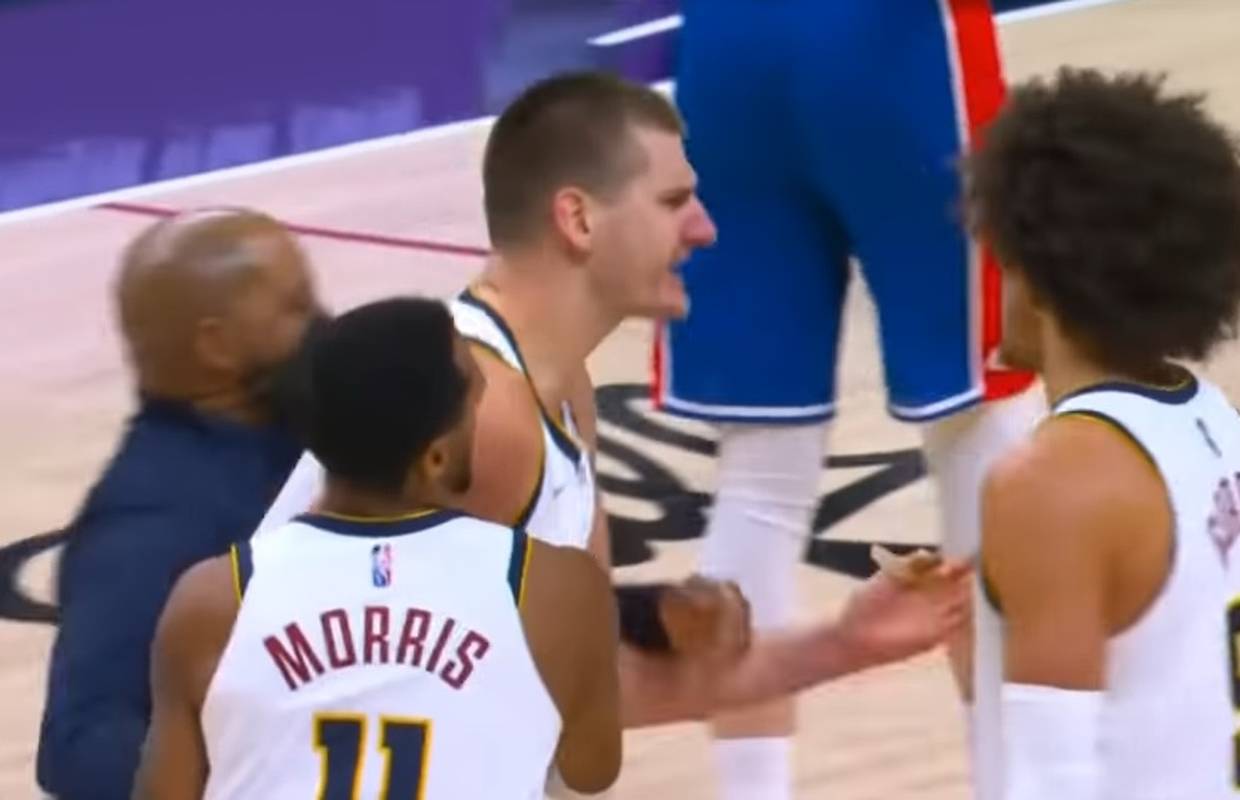VIDEO Jokić je ljutit zbog novog isključenja: Nisam ovo zaslužio