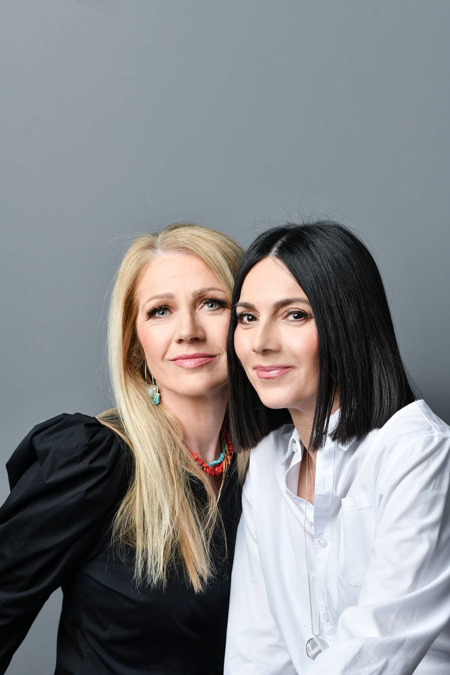 Zagreb: Televizijske voditeljice Daniela Trbović i Barbara Kolar