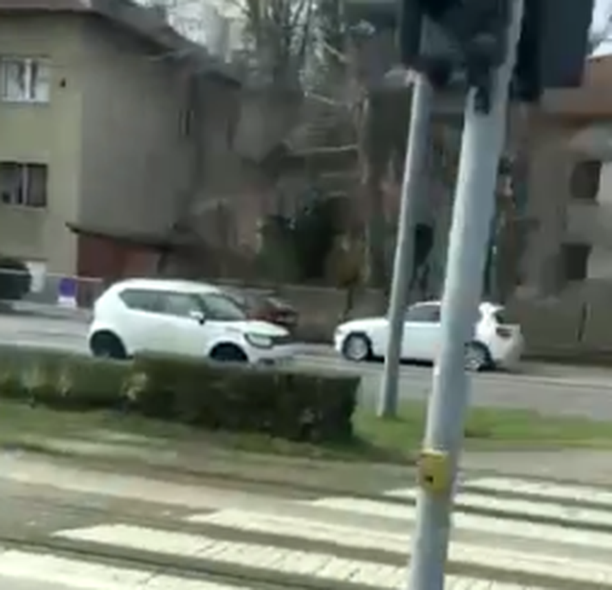 VIDEO Žena u Zagrebu jurila u krivom smjeru: 'Trubili smo joj, sreća pa nije bila velika gužva'