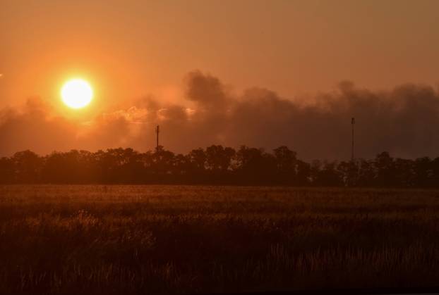 Aftermath of a Russian missile attack in Dnipro