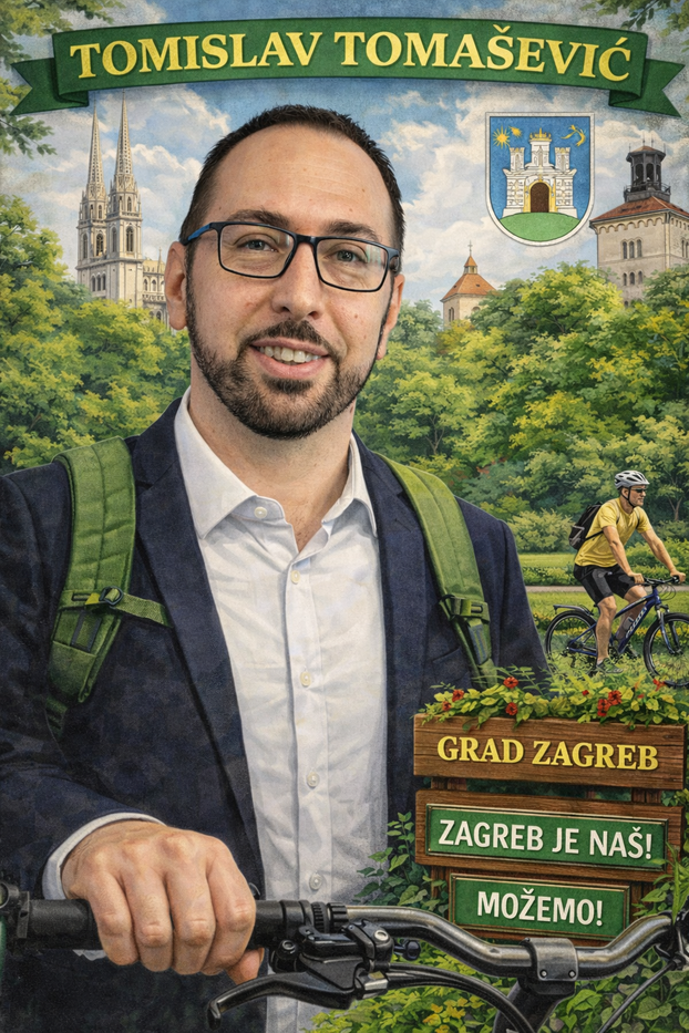 Ovako ChatGPT vidi političare kao karikature: Plenki srče juhu gazpacho za kile, a tek Kolinda!