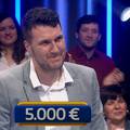 Jan odustao na zadnjem pitanju i kući otišao s 5000 eura: 'Ne bih se kockao i odustat ću...'