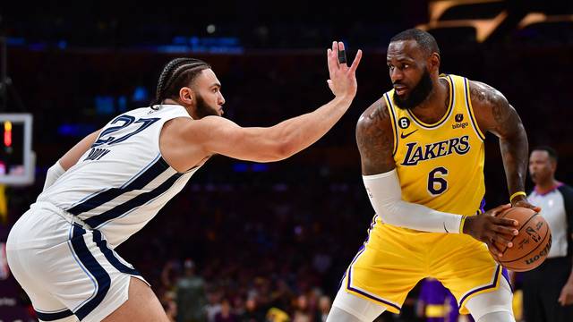 NBA: Playoffs-Memphis Grizzlies at Los Angeles Lakers