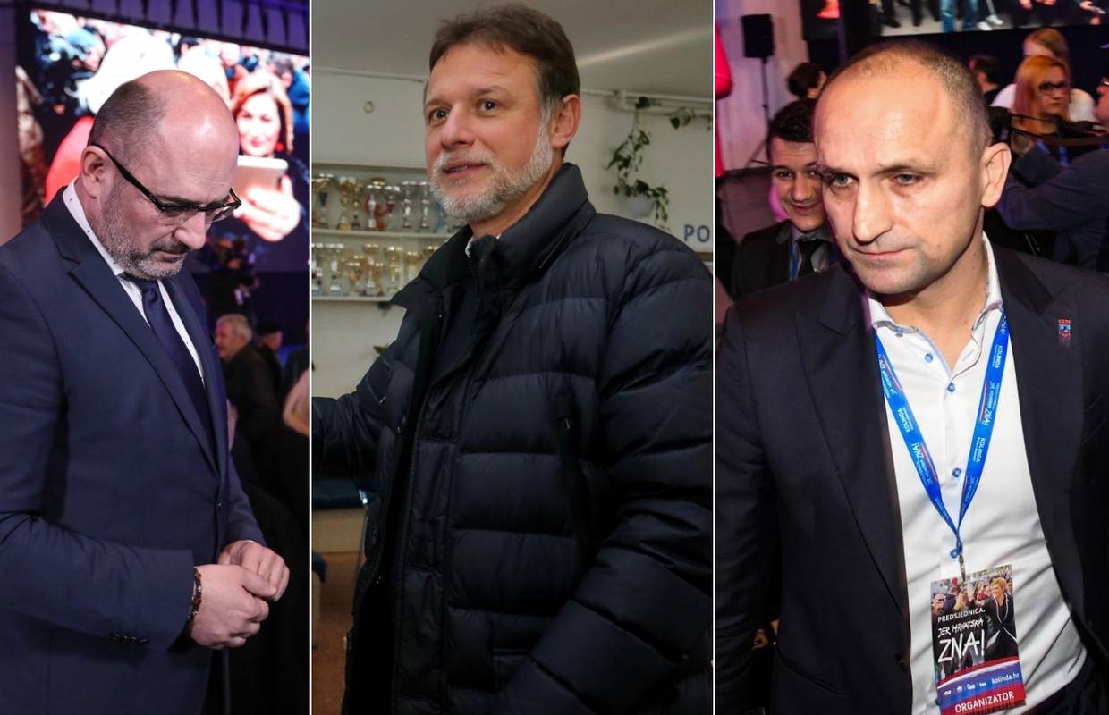 Jandroković, Brkić i Anušić su i prije rezultata 'priznali' poraz