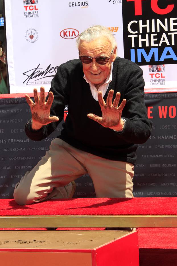 USA - Stan Lee Hand and Footprint Ceremony - Los Angeles