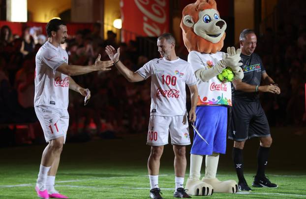 Split: Revijalna All-Star nogometna utakmica povodom 30. godišnjice Plazma Sportskih igara mladih