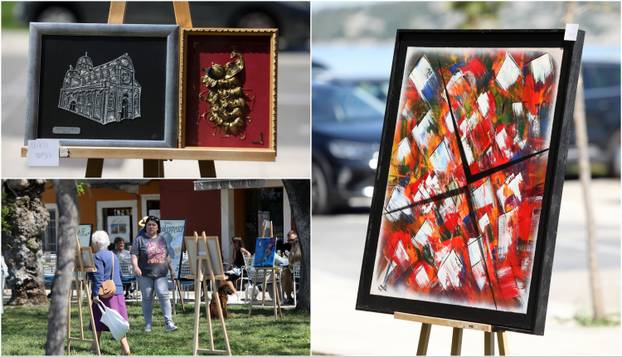 U Šibeniku pop up izložbom 'Ja umjetnik' obilježili Svjetski dan umjetnosti: 'Život nam je ljepši'