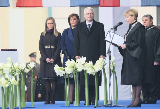 Zagreb: Sve?ana prisega tre?eg predsjednika Republike Hrvatske