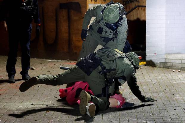 "No Kings" protest, in Portland