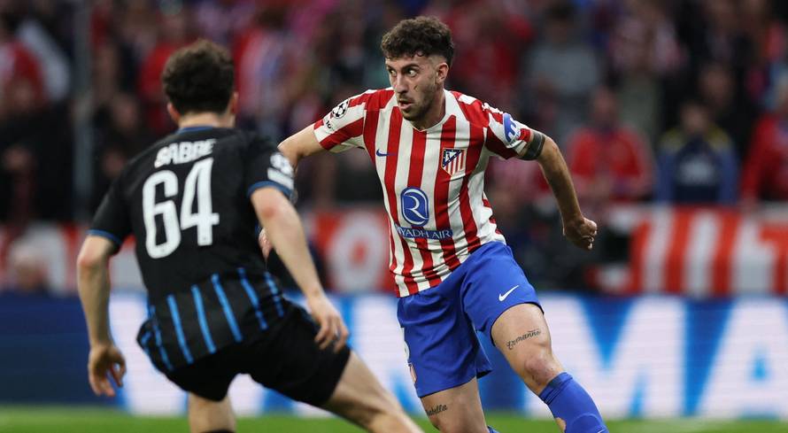 UEFA Champions League - Play Off - Second Leg - Atletico Madrid v Club Brugge
