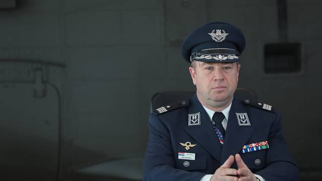 Zagreb: Michael Križanec, zapovjednik Hrvatskog zrakoplovstva i protuzračne obrane 