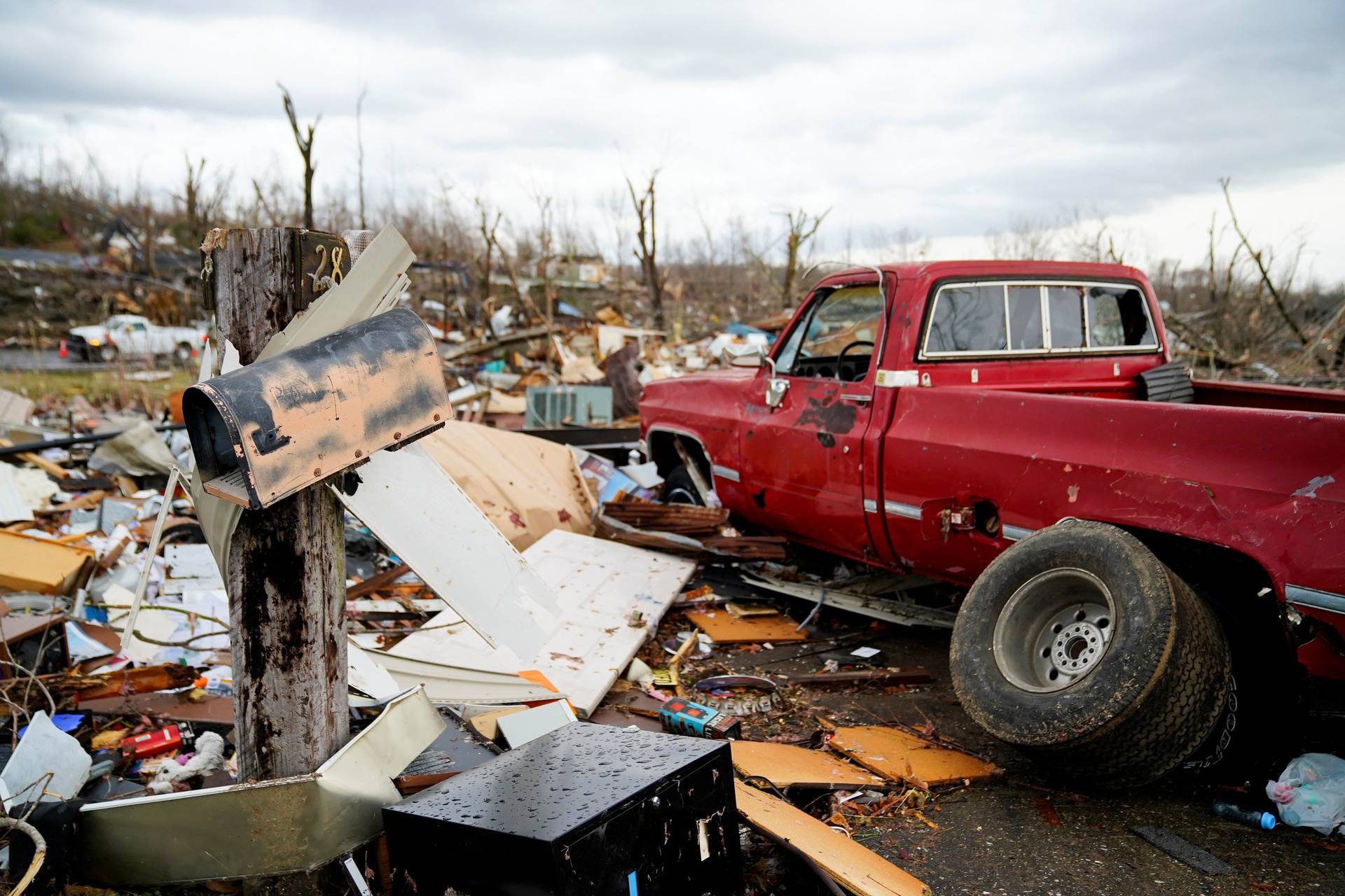 Devastating outbreak of tornadoes rips through several U.S. states