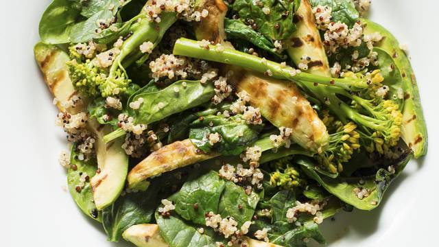 Avocado, Broccoli, Spinach & Quinoa Salad