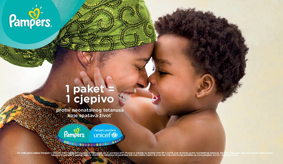 Pampers i UNICEF u borbi protiv neonatalnog tetanusa