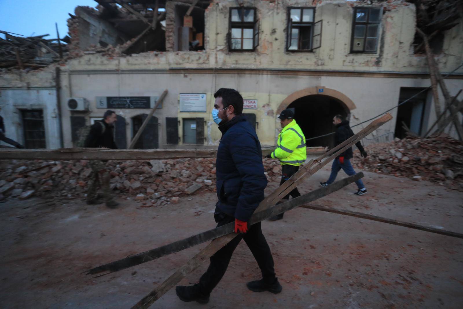 Posljedice razornog potresa u Petrinji i okolici