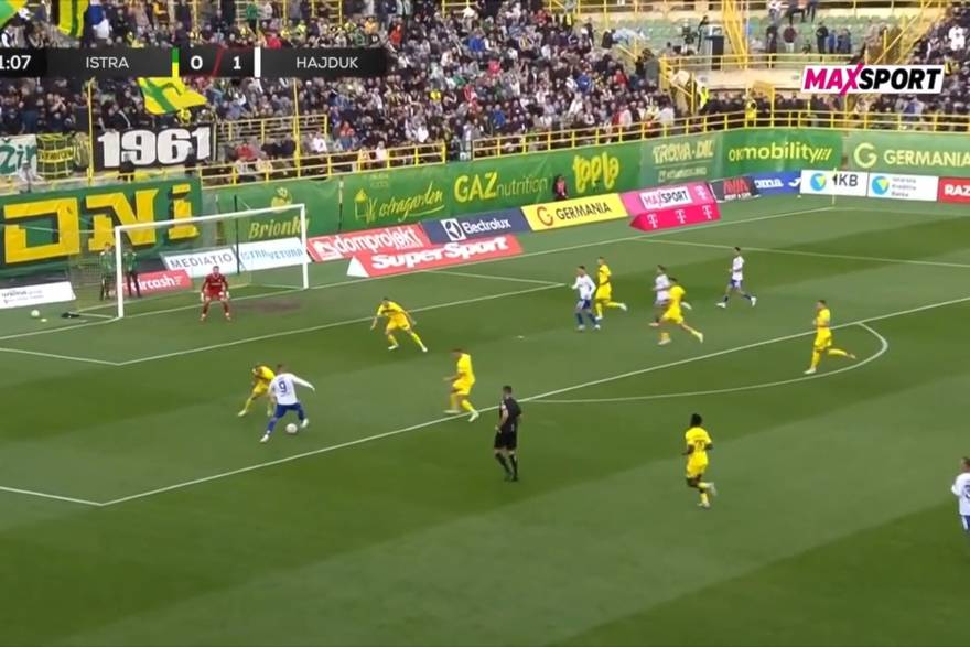 Hajduk pobijedio Istru 1961 golovima Almene i Šege!