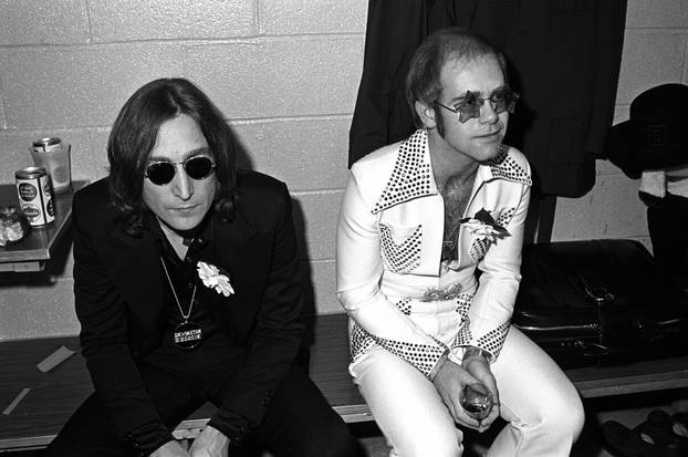 John Lennon makes comeback with help of Elton John