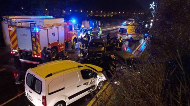 U nesreći kod Dubrovnika sudar tri automobila, troje u bolnici
