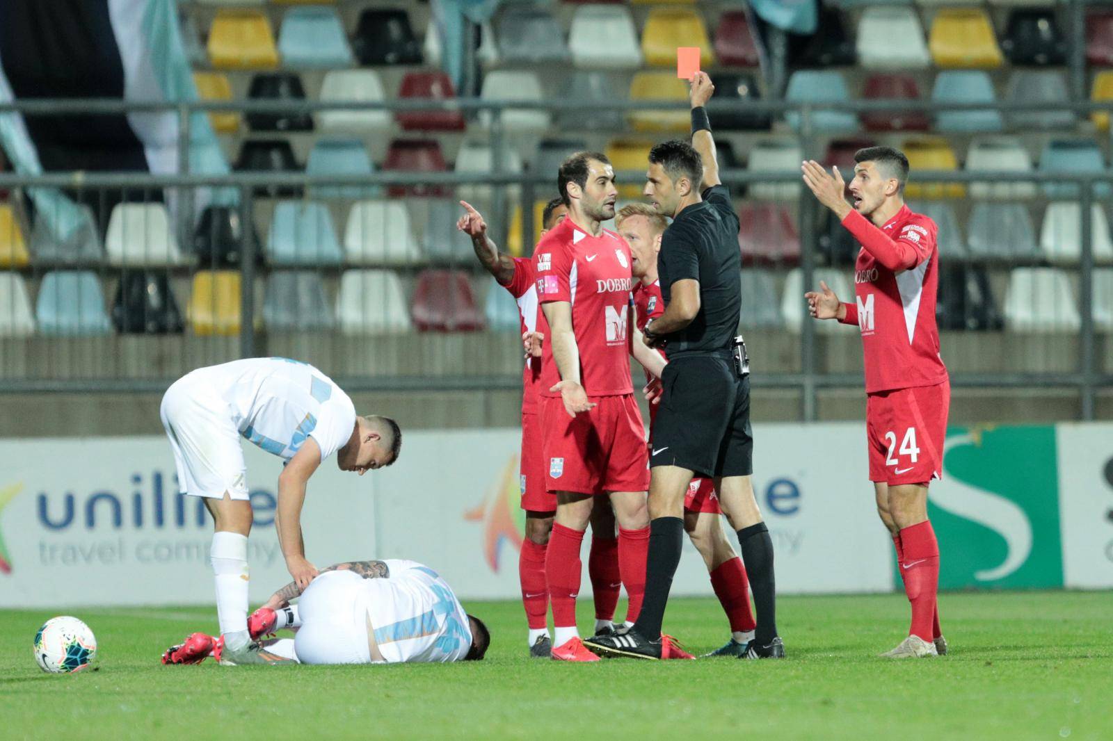 Drugi polufinalni susret Hrvatskog kupa između HNK Rijeka i NK Osijek