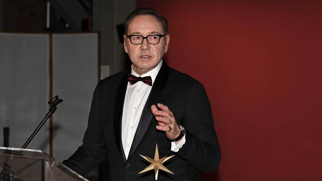Turin,Italy Kevin Spacey Stella della Mole Award at the National Cinema Museum