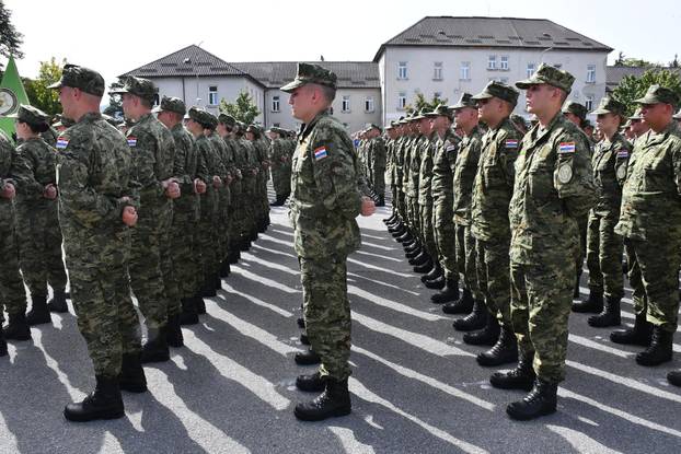 Požega: Svečana prisega ročnika na temeljnom vojnom osposobljavanju