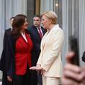 Poljski predsjednik u Hrvatskoj: Prve dame odabrale elegantne kombinacije za susret na vrhu