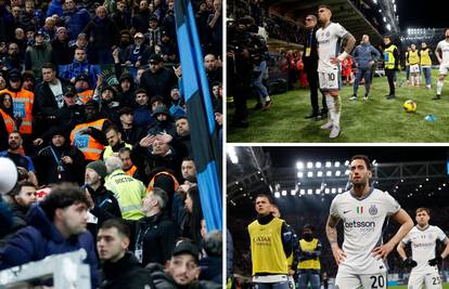 Drama u Bergamu: Navijaču pozlilo, iznesen je na nosilima. Inter uvjerljiv protiv Atalante