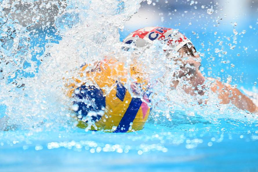 Susret Hrvatske i Francuske u polufinalu Svjetskog prvenstva u vaterpolu