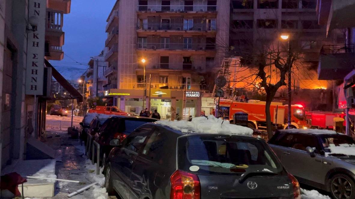 Blast in Greek capital damages buildings, one injured