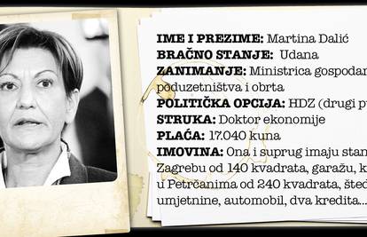 Najbogatija ministrica: Stan im ima 140, a kuća 240 kvadrata