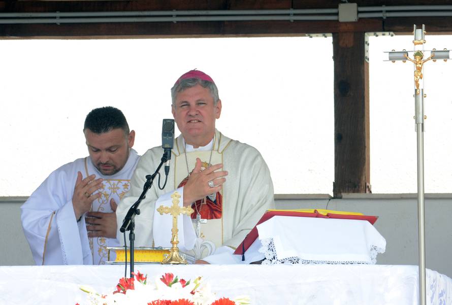 Proslava blagdana Velike Gospe u svetiÅ¡u u Gori nedaleko Siska