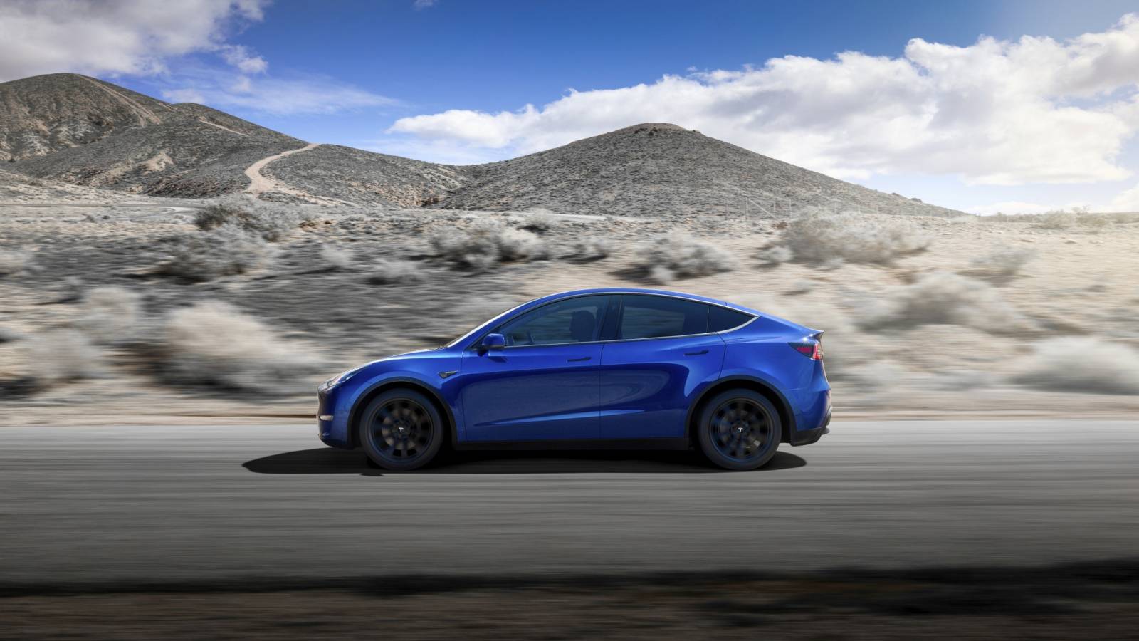 Undated handout photo of Tesla Inc's Model Y electric sports utility vehicle