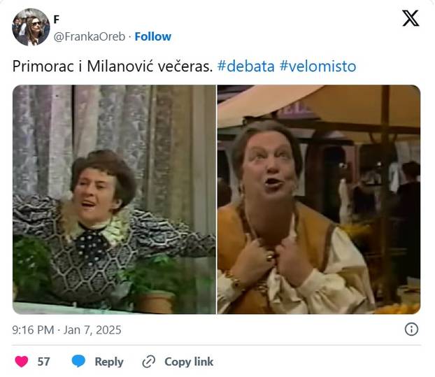 FOTO Internet se još nije ugasio! Ljudi o debati: 'Slogan drugog kruga je - kakvo je, takvo je...'